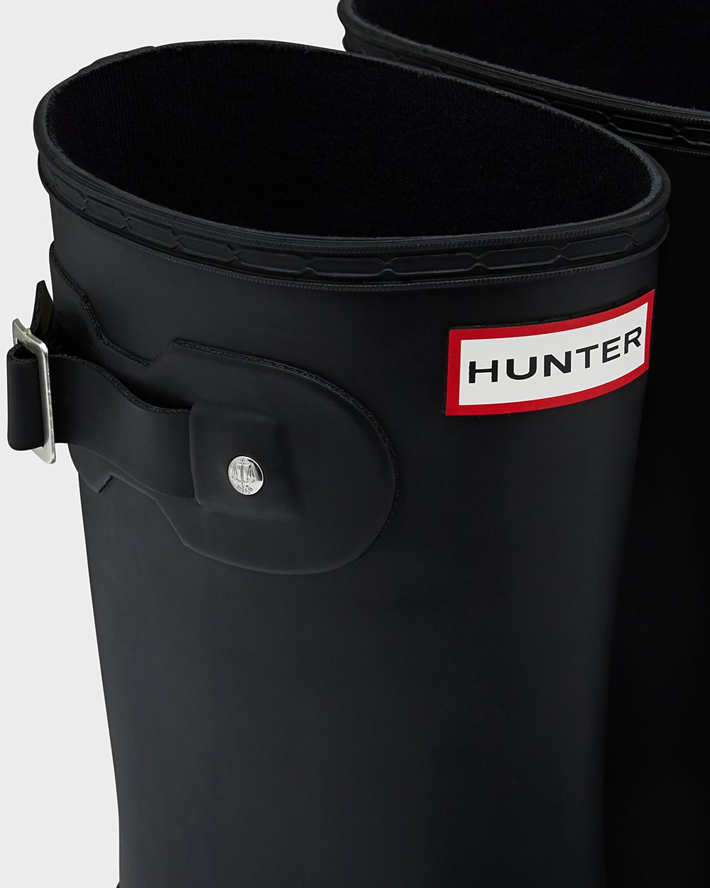 Låga Gummistövlar Dam - Hunter Original Tour Foldable - Svarta - 452796-PIL